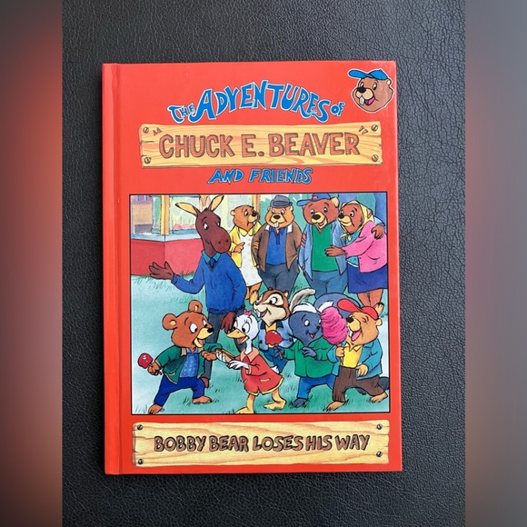 2/$25 The Adventures of Chuck E. Beaver And Friends Hard Cover Book 1988 - Picture 1 of 5